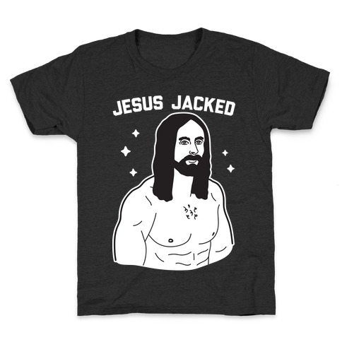 Jesus Jacked Kids T-Shirt