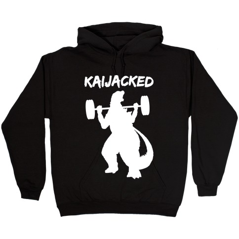 Kaijacked Kaiju Gozilla Hooded Sweatshirt