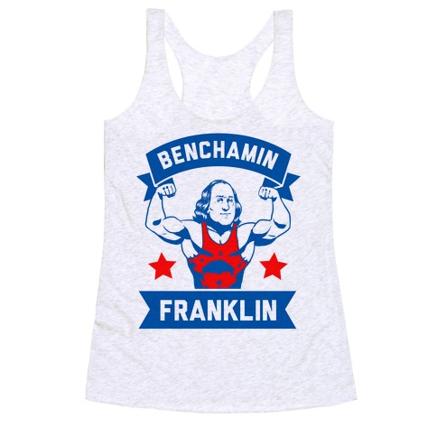 Benchamin Franklin Racerback Tank Top