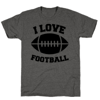 I Love Football - TShirt - Activate Apparel